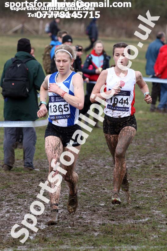 Senior womens 2018 British Inter Counties Cross Country Champs., Prestwold Hall, Loughborough. Photo: David T. Hewitson/Sports for All Pics